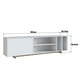 thumbnail image 3 of Rack Buffet Nova 1 Puerta 4 Divisiones Blanco B84.087, 3 of 3