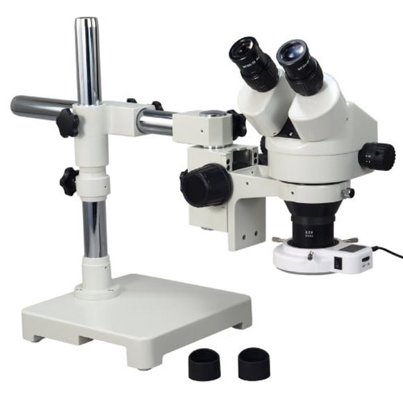 Microscopio Estereoscópico OMAX 3.5X-45X Zoom con Brazo de 58 cm