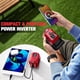 thumbnail image 4 of Inversor de Energía de 200W para Batería Mil*wau*kee de 18V, Inversor de Batería DC18V a AC 110V, Generador de Estación de Energía Portátil, Adaptador de Cargador con Toma de Corriente con 2 Puert..., 4 of 6