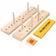 thumbnail image 1 of Herramienta de madera Bow Maker SACATR para Navidad y manualidades, 1 of 6