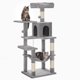 thumbnail image 1 of Árbol para Gatos SONGMICS HOME Multi‑Nivel Gris Claro, 1 of 9