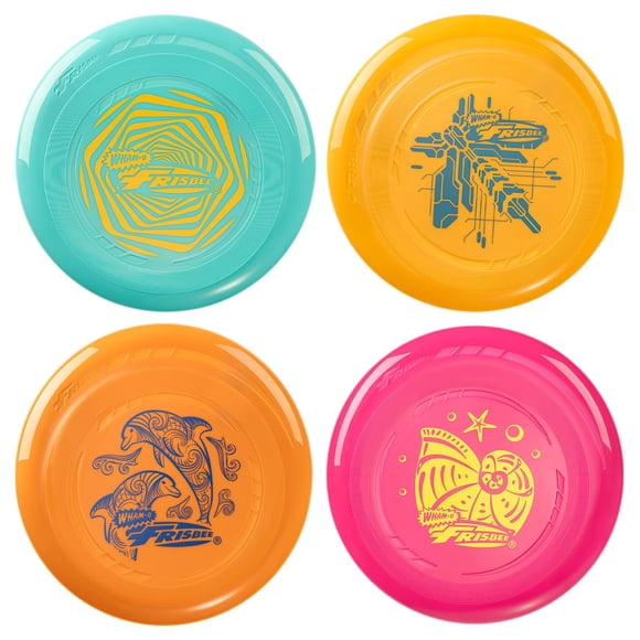 Disco volador Frisbee Go Wham-O, 23 cm, ligero, 70 g, paquete de 4