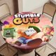 thumbnail image 5 of Stumble Guys-theme Fitted Round Tablecloths Elastic Edged Table Covers Waterproof Table Cloth for Kitchen Holiday Party Tables Decor 150cm, 5 of 6
