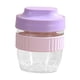 thumbnail image 3 of Vaso Para Ensalada Con Tapa, Cuchara, Vaso Para Guardar Ensaladas, Para Preparar Comidas De Desayuno, Vegetales, 480 Ml, Morado, 3 of 3