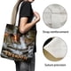 thumbnail image 3 of Leviathan Bolso de tela con estampado de lienzo para mujer, bolsa de compras reutilizable y estética, con cremallera interior, regalo para mujer,40*40cm., 3 of 6