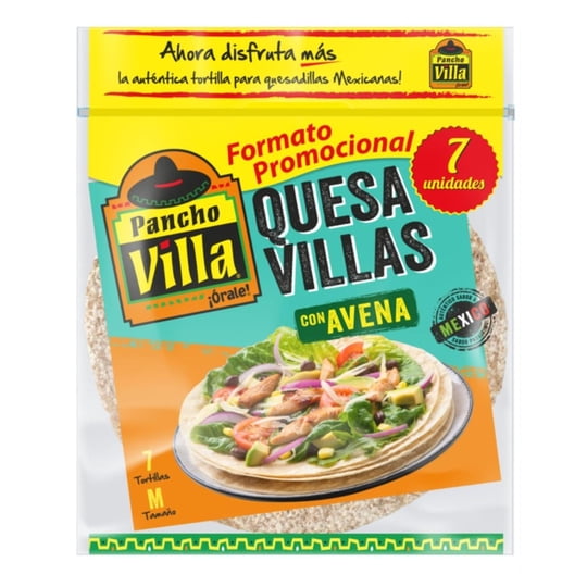Tortilla M Con Avena 7 Un 175 g Pancho Villa
