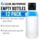 thumbnail image 2 of Botellas PET exprimibles de 120 ml (paquete de 12) – US Art Supply, 2 of 4