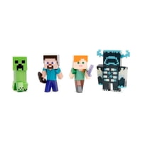 Set De 4 Piezas Increíbles De Minecraft – Figuras De 9 Cm
