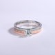 thumbnail image 2 of Anillos de Compromiso de Moissanita de 1 Uds para Mujer Color D Claridad VVS1 Anillos de Diamante Rojo/azul/verde Anillos de Plata Esterlina S925 Regalos Alianzas de Boda de Moissanita con, 2 of 8