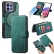 thumbnail image 5 of Funda Billetera Magnética para Motorola Edge 50 Pro Soporte Tarjetas Desmontable Verde, 5 of 6