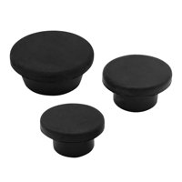 Magideal - Juego De Tapones De Goma Para Portón Trasero De 3 Piezas, Reemplazo De Portador De Neumático De Repuesto Antipolvo, Eliminación De Caucho Para Modelos