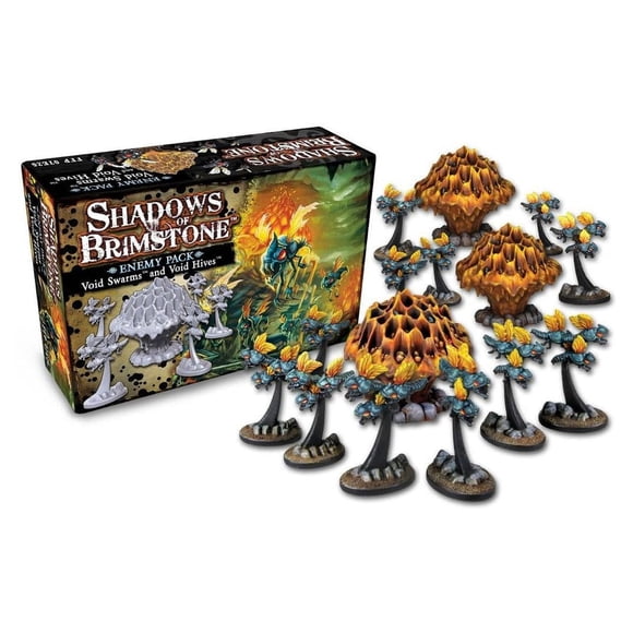 Paquete de enemigos Void Swarms y Void Hives de Shadows of Brimstone