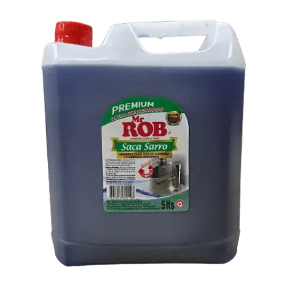 desincrustante removedor de sarro MR ROB 5Lt