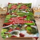 thumbnail image 2 of Comforter Set Queen Size Grinch Set with 2 Pillowcases for All SeasonsBedding Set 3pcs for Kids Boys Girls Bedroom Decor Bed Sheets, 2 of 5