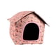 thumbnail image 4 of Refugio Para Gatos Callejeros Al Aire Libre, Resistente Al Viento, Portátil, Plegable, Resistente A La Intemperie, Casa Para Mascotas Rosa, 4 of 5