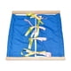 thumbnail image 2 of Estante De Ropa Montessori, Herramienta De Entrenamiento De Juguetes, Aprendizaje Educativo Para Niños Pequeños, Lazo Azul Oscuro, 2 of 3