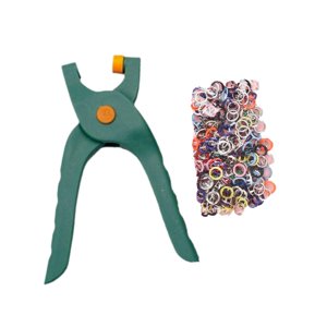 Magideal - Botón A Presión Con Alicates De Prensa, Alicates De Presión Manual, Herramienta De Instalación A Presión, Botones A Presión Para Falda, Ropa, Pantalon Hueco Multicolor