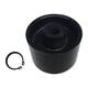 thumbnail image 4 of Rueda de Gato Delantero Accesorio Metálico para Rueda de Gato Hidráulico Horizontal Repuesto Universal para Gato de Piso Rueda Delantera de Soporte Ad Rueda de 82 mm con orificio de 20 mm, 4 of 5