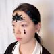 thumbnail image 3 of Pegatinas de Joyas Faciales Topz Negras para Maquillaje de Festival de Halloween, 3 of 5