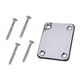 thumbnail image 1 of 1 set placa de cuello de guitarra para guitarra eléctrica reemplazo de bajo plata, 1 of 5