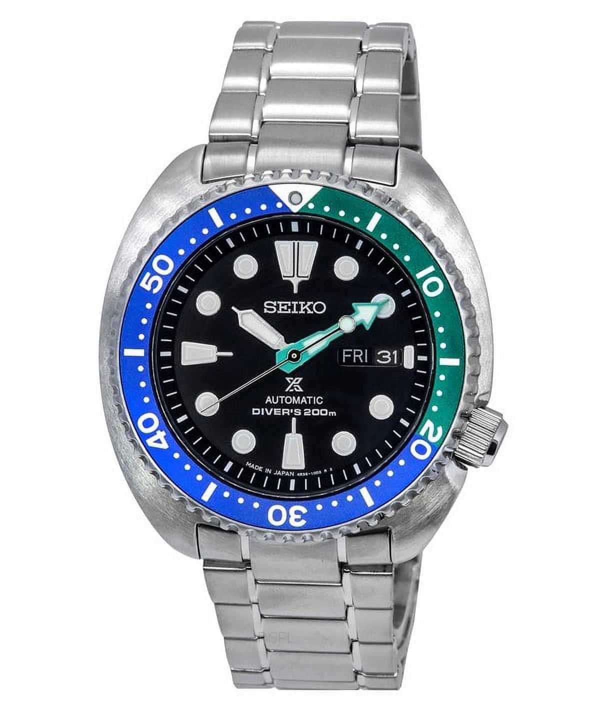 Seiko - Reloj Prospex Sea Turtle Tropical Lagoon Edición Especial Automático De Buceo Srpj35J1 200M Para Hombre