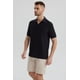 thumbnail image 2 of Polera Hombre Textura Azul Marino- ll, 2 of 4
