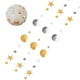 thumbnail image 2 of Guirnaldas de fiesta Twinkle Little Star con purpurina, lunas y estrellas colgantes, decoraciones para cumpleaños infantiles, baby shower, bodas, Ramadán, EID, graduación, suministros para fiestas, 2 of 8