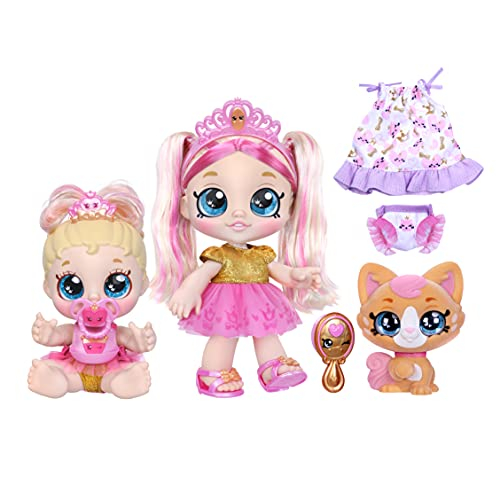 Muñeca Infantil Scented Sisters Pawsome Royal Family, Preesc Kindi Kids Muñeca