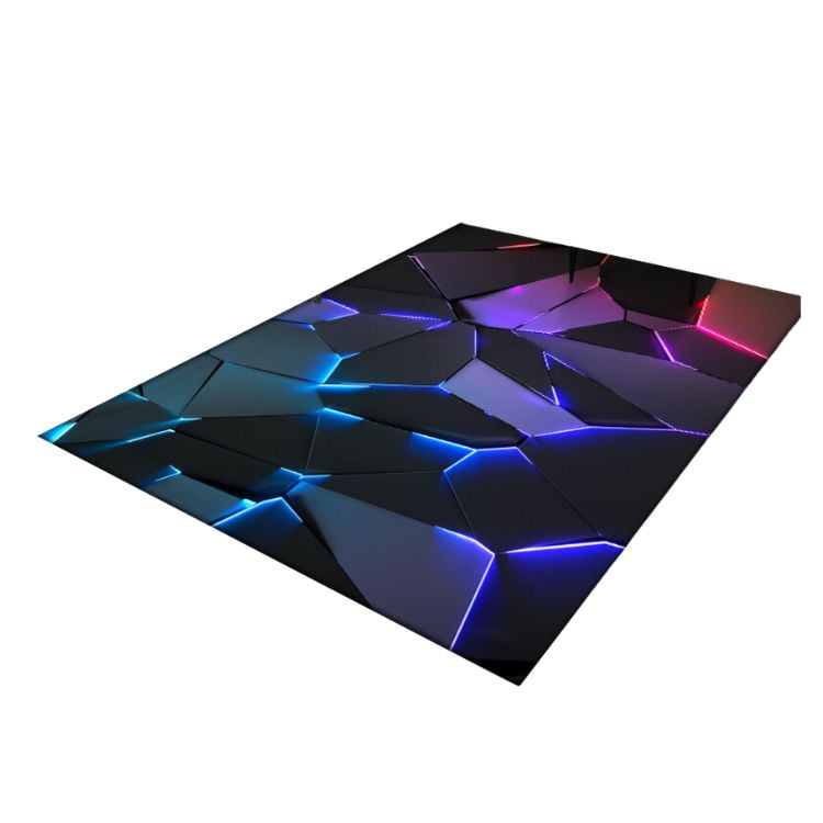 Crusec - Alfombra 3d Gamer 120x160cm Dormitorio Living Sala De Juegos