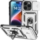 thumbnail image 1 of Estuche GANGXUN para iPhone 15 Pro, soporte giratorio 360°, estilo mecánico y magnético, 1 of 5