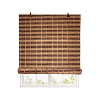 Genérico - Cortina Bambú Persiana Bicolor 90X150 Cm Beiti Nuevos Diseños