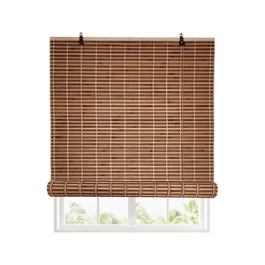 Genérico - Cortina Bambú Persiana Bicolor 90X150 Cm Beiti Nuevos Diseños