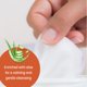 thumbnail image 4 of Toallitas Húmedas Caring 8 unidades (336 toallitas) con Aloe y aroma fresco, 4 of 6