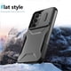 thumbnail image 4 of Funda Resistente para Samsung Galaxy A35 5G con Tapa Deslizante y Protección Militar Negro, 4 of 5