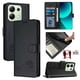 thumbnail image 1 of Funda tipo cartera FOXDOCK para Xiaomi Redmi NOTE 13 4G con soporte, ranuras, RFID, diseño de gato, 1 of 5