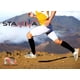 thumbnail image 4 of 2 pares de calcetines de compresión para deportes al aire libre en rojo degradado (talla L/XL), 4 of 5