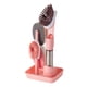 thumbnail image 2 of Juego De Cepillos De Limpieza De Cocina Lavado Limpiador De Fregado Soporte De Secado Rosa, 2 of 5
