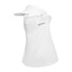 thumbnail image 3 of Mascarilla transpirable Protección UV Cuello Cara Sombrero Seda de a prueba de terre Visera Sombrero Sombrero Bufanda para Golf Verano Equitación , blanco, 3 of 5
