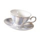 thumbnail image 1 of Juego De Taza Y Platillo De Té Para Postres, San Valentín, Frutas, Cafetería, Hogar, Oficina, 180 Ml, Azul, 1 of 5