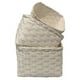 thumbnail image 2 of Cestas Blancas Fibras Set de 3, 2 of 2