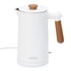 thumbnail image 5 of Hervidor Eléctrico Thomas TH-6250B Cool Touch 1,7 Litros 2200W Tetera Jarro Eléctrico Diseño Nórdico Wood Texture Exterior Frío al Tacto Interior Acero Inoxidable Blanco, 5 of 8