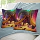 thumbnail image 3 of Noche del Zoopocalipsis Fundas de almohada de terciopelo con tema, regalos de funda de almohada, decoración para el hogar, cojín de lanzar, regalo de cumpleaños para fans y parejas.30*30cm., 3 of 6