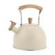 thumbnail image 2 of Hervidor De Agua Silbante Con Tapa De Pico, Olla Para Utensilios De Cocina Para Senderismo, Pesca Al Aire Libre, Color Blanco, 2 of 3