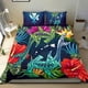 thumbnail image 3 of Juego de cama Hawaii - Juego de cama Hawaii Shark Tropical Color, 3 of 3