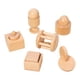 thumbnail image 3 of 6 Uds Juguetes De Madera Para Bebés Preescolares Para Regalo De Festival Día De Acción De Gracias Año Nuevo, 3 of 5