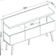 thumbnail image 3 of Rack TV Sereima 3 Cajones Madera, 3 of 3