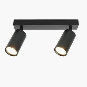 Form Design - Lámpara De Techo Harper X2 Negro