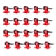 thumbnail image 4 of Sistema De Nivelación De Baldosas De 20 Piezas, Herramientas De Construcción Para Pisos Y Paredes, Color Rojo, 4 of 5