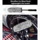 thumbnail image 3 of Kit de limpieza de ruedas de coche YeewayVeh, paquete de 4 con cepillo y limpiador, 3 of 9
