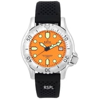 Reloj Ratio Freediver Professional Zafiro Esfera Naranja Automático Rtf017 500M Para Hombre